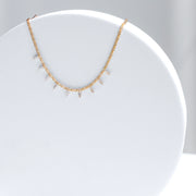 DIAMOND SPIKES NECKLACE