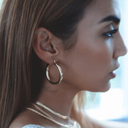 Crystal Hoops